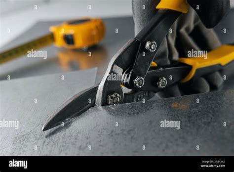 tin snips metal fabrication|cutting metal with snips.